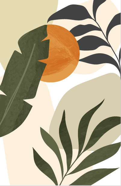 Boho Leave 2049 (40x60)