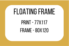 CanvasFF Black 3004 - 80 x 120
