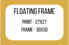 CanvasFF Black 3005 - 30 x 30