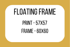 CanvasFF Black 3006 - 60 x 60