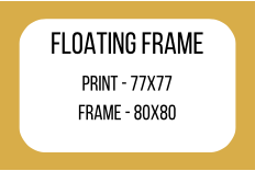 [3007] CanvasFF Black 3007 - 80 x 80