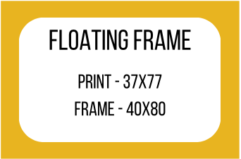 [3009] CanvasFF Black 3009 - 40 x 80