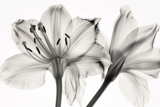 [2041] BW Flower 2041 (40x60)