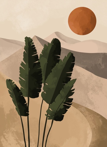 [2044] Boho Landsc 2044 (20x30)