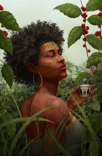 [1288] Caffeinated 1288 'Enchanted' (40x60)