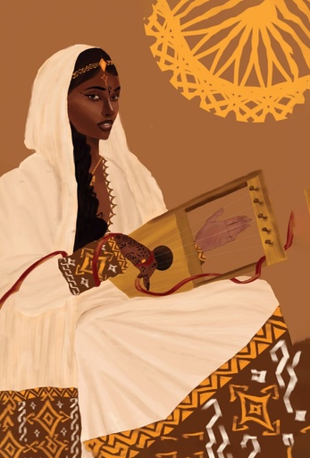 [1356] Guzo 1356 'Melody of Abyssinia' - Lidya Y. (40x60)