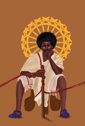 [1357R] Guzo 1357 'Habeshan Appointment' - Lidya Y.  (37 x 57, print only)